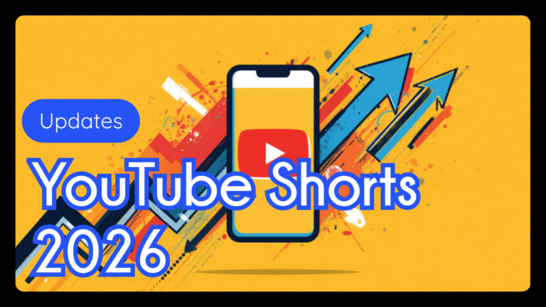 YouTube Shorts play button icon representing 2026 platform updates
